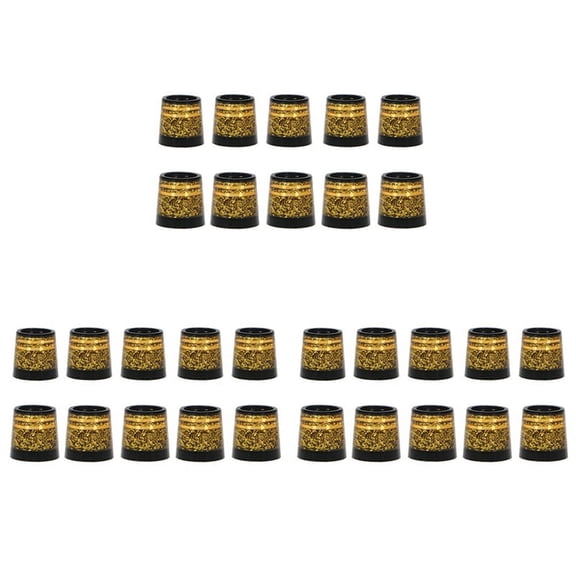 30 x Golf Ferrules-Gold