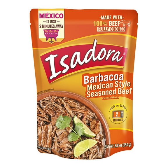 (Pack of 8) Isadora Entree Mexican Barbacoa 8.8 oz