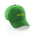 thumbnail image 1 of Daxton USA Cities Baseball Dad Hat Cap Cotton Unstructure Low Profile Strapback - Oregon Green Gold, 1 of 1