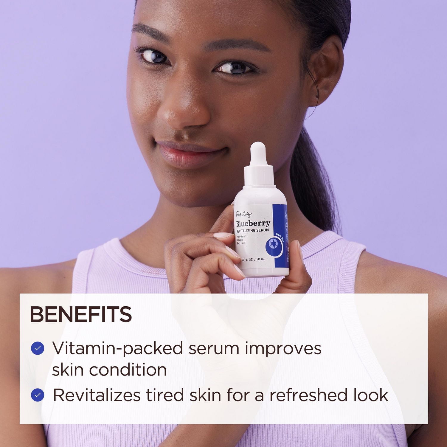 Food Story Sérum Revitalisant Myrtille