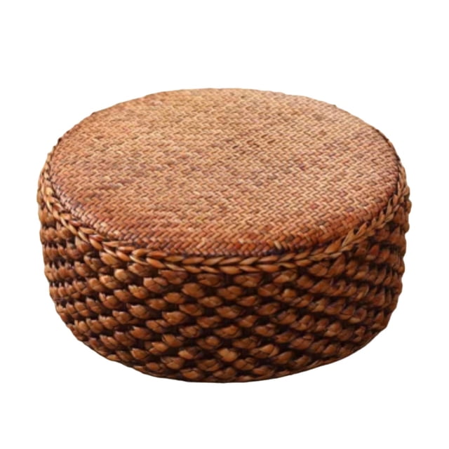 DOLITY Rattan Seat Cushion Comfortable Rattan Tatami Cushion for Balcony Patio Sofa Coffee Color