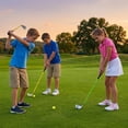 thumbnail image 5 of Airfind Teen Golf Club Set for Ages 12-14 with Complete 8 Pieces, Steel Shafts, Oversized Driver and Matching Bag, Green, 5 of 9