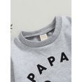 thumbnail image 5 of Bagilaanoe Toddler Baby Girl Casual Sweatshirt Long Sleeve Letter Print Pullover 6M 12M 18M 24M 3T Kids Fall Loose Tee Tops, 5 of 8