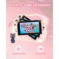 thumbnail image 3 of Wireless Controller for Nintendo Switch with Wrist Strap,Left and Right Joypad Controllers Compatible with Switch/OLED/Lite,Support Dual Vibration/6-Axis Gyro/Motion Control/Wake-up(Blue-yellow), 3 of 7