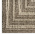 thumbnail image 4 of Nourison Home Tulum 3' x 5' Brown Outdoor Rug, 4 of 7