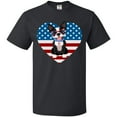 thumbnail image 3 of Inktastic Boston Terrier Dog US Flag July 4th T-Shirt, 3 of 5