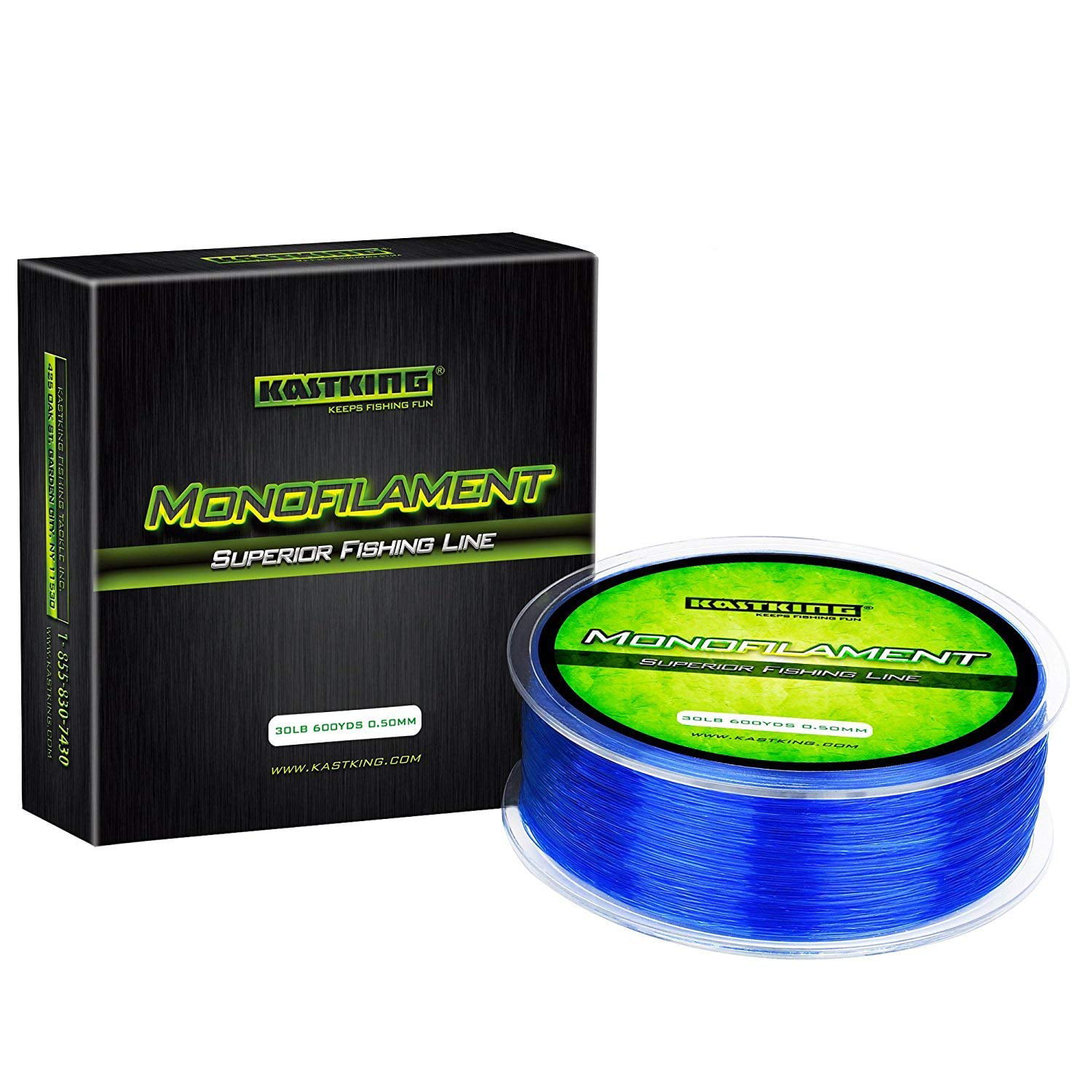KastKing Fluorocarbon Fishing Line Clear Bass Lure Fishing Line 150Yds 17LB Line 