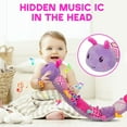 thumbnail image 3 of TFGISS Musical Caterpillar Sensory Toys for Baby Girl 0-6-12 Months, Montessori Brain Development Toys for Ages 0-2 Infant, Floor Toys with Music Box, Texture and Rattles for Newborn Girls Gifts, 3 of 8