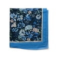 thumbnail image 2 of The Pioneer Woman Oversized Printed Square Scarf, 30" x 30", Navy Botanical Floral, 2 of 3