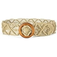 thumbnail image 1 of Ceinture Tressée pour Femmes, Ceinture en Paille Tissée, Ceinture de Décoration pour Robe, Vert Clair, 1 of 5