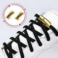 thumbnail image 4 of YEAUEME 1 Pair Shoelace Metal Buckle Magnetic Lazy Shoe Lace Buckle Lock Shoe Laces Clip No Tie Lock for Sneakers Kids Adult, 4 of 7