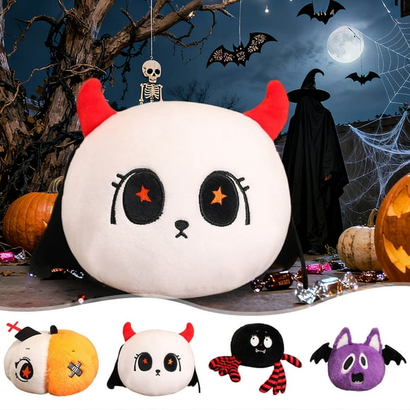 Halloween Plush Toys under $5! CQCYD Halloween Plush Toys, White Elf Pumpkin Spider Bat, Soft Stuffed Animals for Festival, Halloween Toys for Party and Pranks