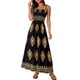 thumbnail image 1 of Vestido PRETTYGARDEN 2025 Maxi Floral Negro Talle XXL, 1 of 8