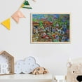 thumbnail image 6 of Picture Jewish Market Jigsaw Puzzle 500 Pieces, Intellectual Entertainment Educational Puzzles Fun Family Game Creative Gift for Friends Parents Grandparents, 6 of 6