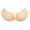 Skin, variant on Push Up Adhesive Bra Chest Gathered V Neck Silicone Bras Strapless Backless Invisible Bras (Cup B, Skin)