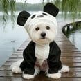 thumbnail image 6 of Dog Raincoat with Hood, Waterproof Rain Jacket Quick-Drying Rain Poncho for Small Medium Large Dogs,Panda, XL, 6 of 7
