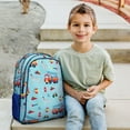 thumbnail image 2 of Wildkin Kids 15 Inch School and Travel Backpack for Boys and Girls (Firefighters), 2 of 8