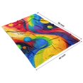 thumbnail image 4 of Colorful Tie Dye Wave Sphere Pattern Blanket,Comfortable Soft Lamb Wool Throw Blanket,All Season,Warm Lightweight Blankets for Sofa Bed Couch Living Room Chair,40"x50", 4 of 4