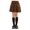 Khaki, variant on THDHVS Uniform Skirts for Girls,Corduroy Pleated Skirt with Pockets High Waist Textured Fabric Preppy School Style Skirt for Fall and Winter Fashion,Pleated Skirt