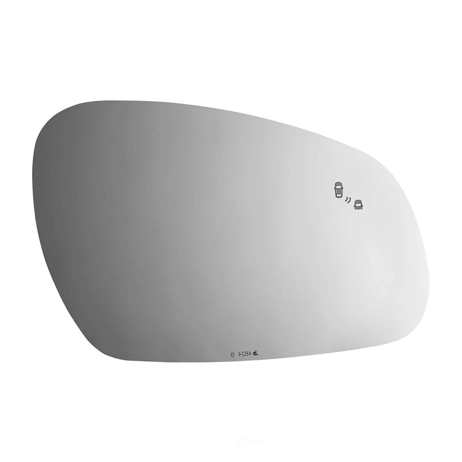 Burco 4824B SIDE VIEW MIRROR W/BLIND SPOT