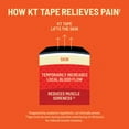 thumbnail image 6 of KT Tape Original Cotton Kinesiology Tape, Pink, 20 Precut Strips, 6 of 9