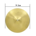 thumbnail image 2 of OULII Golden Crash Cymbal Metal Drum Cymbal for Drum Set with Workmanship and Long Service, 2 of 8
