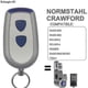 thumbnail image 2 of 2026 Normstahl Crawford Garage Remote Normstahl Ea433 Remote Control Garage Door 43392mhz Rolling Code Ea433 2km 2 4ks Gate Control, 2 of 5