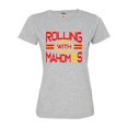 thumbnail image 1 of Womens Rolling With Mahom15s Deluxe Soft T-Shirt, 1 of 1