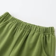 thumbnail image 6 of Fdqin Boys Shorts 4 Pcs Summer Cargo Elastic Waist Jogger Sports Athletic Short with Pocket Grey Apricot Black Green 3-4 Years, 6 of 9