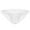 White, variant on Womens Underwear Low Rise Sheer Mesh Breathable Triangle Panties Soft Stretchy Cotton Gusset Daily Wear Comfort Soft