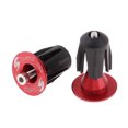 thumbnail image 3 of 2-Pack Tapones de extremo de barra de aluminio Tapas de extremo de manillar para bicicletas de carretera Rojo Sunnimix Enchufes de extremo de barra, 3 of 7