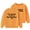 ZC Orange, variant on Baby Sweatshirt Boys Girls Winter Long Sleeve Letter Printing Crewneck Hoodless Tops Kids Clothes 2 Years-3 Years