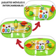 thumbnail image 5 of Andadera para Bebé Luz y Sonido Juguetes Interactivos Altura Ajustable Plegable Ruedas de Goma Apta desde 6 meses y hasta 12 kg - Verde, 5 of 6