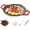 1pcs-Medium-36cm, variant on Electric Indoor Grill Nonstick Smokeless-Electric Griddle for Indoor Use,14 Inch Round Cooking Surface with Adjustable Temperature Control for Steaks,Pancakes and BBQ (1pcs-small-30cm)