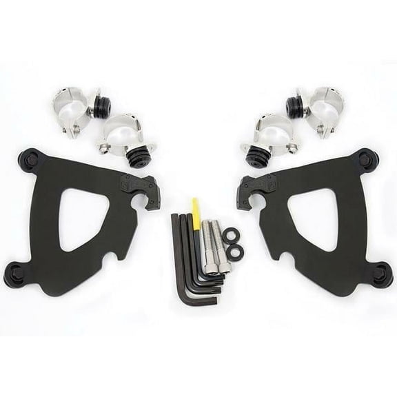 Trigger-Lock Mounting Kit (Black/Gauntlet Fairing) Compatible with 11-15 Harley XL883L2