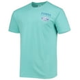 thumbnail image 2 of Men's Mint Florida Gators Circle Scene Comfort Colors T-Shirt, 2 of 3