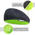 thumbnail image 4 of Paquete de 3 diademas deportivas, diadema antideslizante, diadema, banda para el sudor elástica que absorbe la humedad oso de fresa Hogar, 4 of 4