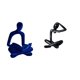 thumbnail image 1 of Figura de pensador abstracto,Estatua de pensador abstracto,decoración para el hogar,Figura humana decorativa para oficina,coleccionable,Figura de escritorio,Escultura abstracta de pensador, 1 of 8