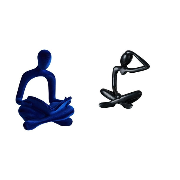 Figura de pensador abstracto,Estatua de pensador abstracto,decoración para el hogar,Figura humana decorativa para oficina,coleccionable,Figura de escritorio,Escultura abstracta de pensador