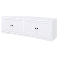 thumbnail image 6 of Laughlin 3-piece Entertainment Center TV Stand White, 6 of 18