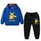 thumbnail image 4 of Conjuntos de ropa para niños, sudaderas con capucha y pantalones de dibujos animados de Pokémon, conjunto informal de 2 piezas para niños de 1 a 8 años, traje de Patrulla Canina, 4 of 5