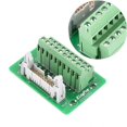 thumbnail image 2 of IDC20P 20Pin Male Header Breakout Board Terminal Block Connector PLC Interface with Bracket, 2 of 4