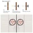 thumbnail image 4 of 4 Pcs Fox Knobs for Kitchen Cabinet Cupboard Dresser Bookcase Drawer Pulls Handles Round Home Decor, 4 of 5