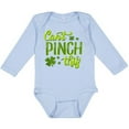 thumbnail image 3 of Inktastic St. Patrick's Day Can't Pinch This Hand Lettering Boys or Girls Long Sleeve Baby Bodysuit, 3 of 5