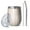 White-1, variant on Floral 12oz Stainless Steel Insulated Wine Tumbler with Lid and Straw – Double Wall Vacuum Mug for Hot & Cold Drinks, 304 Steel Interior, Sweat-Free Design,Thanksgiving,Christmas, Spring,Flower