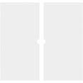 thumbnail image 4 of 36"OD x 2"ID x 12 1/2"C x 1"P Knox Architectural Grade PVC Contemporary Ceiling Medallion, Two Piece, 4 of 11