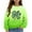 Yellow, variant on New Style Girls Sweatshirts Casual Long Sleeve Tops Round Neck Print Skin-Friendly Pullover for Girls Sweatshirts Pullovers Kids