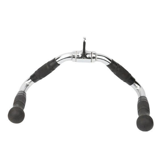 DYNWAVECA LAT Pull Down Bar, Barbell Pulldown Bar Arm Shoulder Muscle Exercise Deadlift Handle Grip Cable Machine Attachment for Sports
