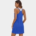 thumbnail image 3 of Rosvigor Women Workout Dresses Tennis Athletic Dress Built in Shorts Sundress Women Casual Dress Summer Travel Vacation, 3 of 8
