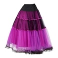 thumbnail image 1 of Falda de baile para mujer, ropa para damas, vestido latino clásico para actuación escénica, adultos Púrpura 2, 1 of 2